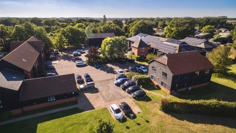 Lodge Park Aerial View